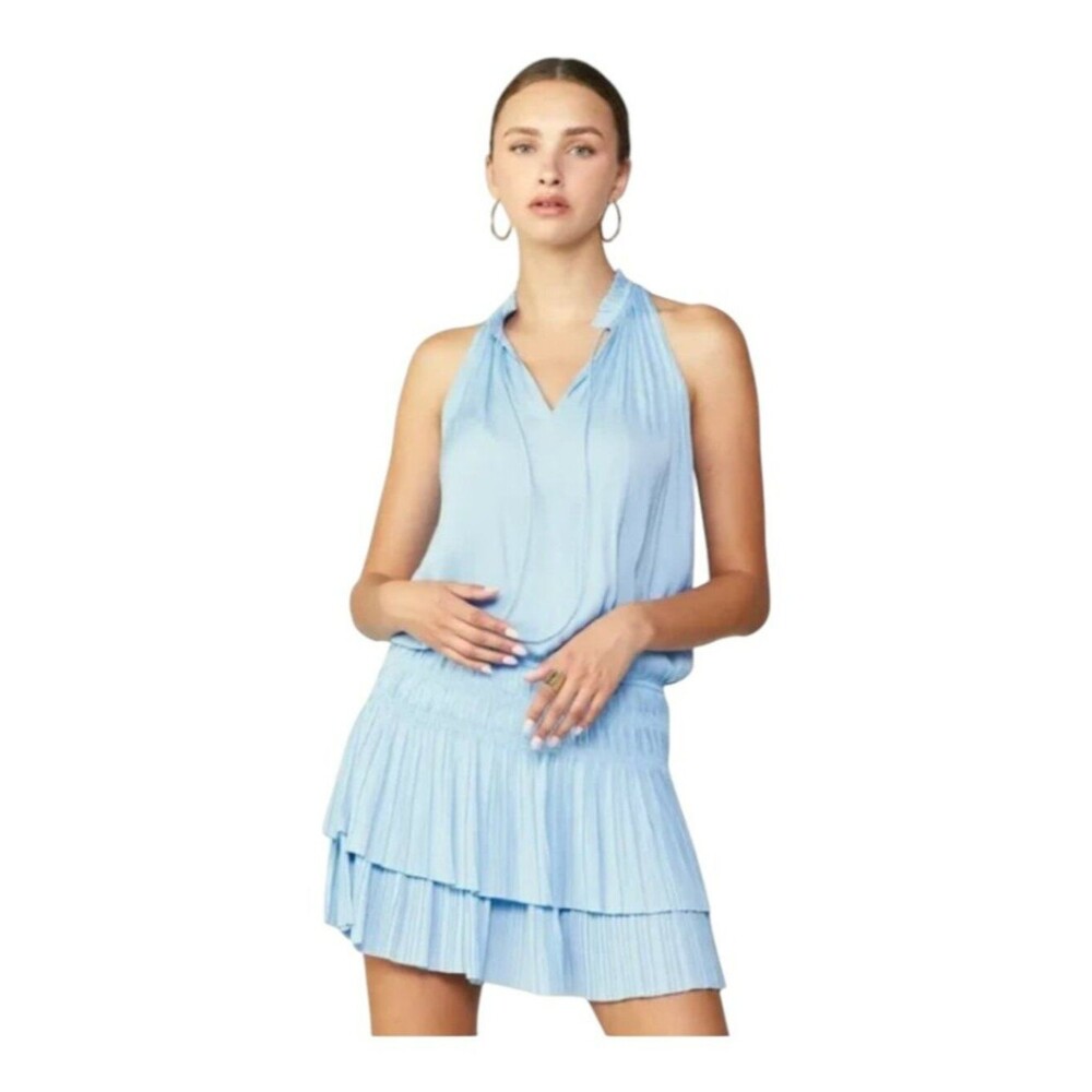 Current Air 'Cara' Sleeveless Pleated Dress NWT